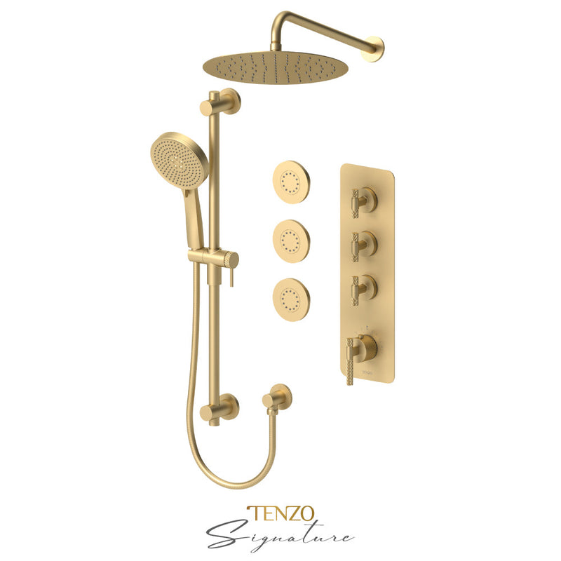 Tenzo Bellacio-C Extenza Kit 3 Fcts Thermo Brushed Gold - BET43-571112-C-BG