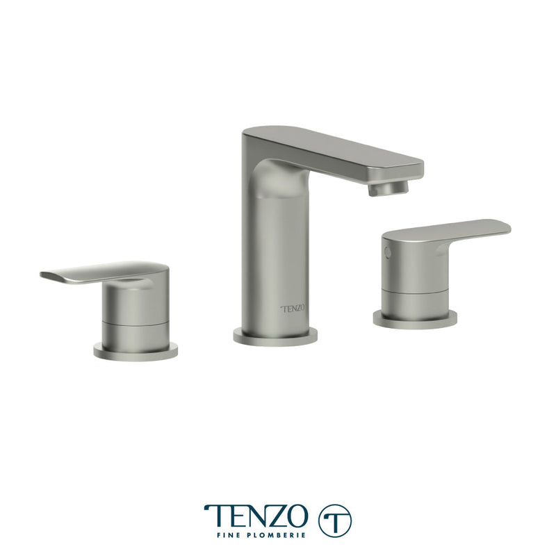 Tenzo Delano 8in Lavatory Faucet Brushed Nickel - DE13-BN