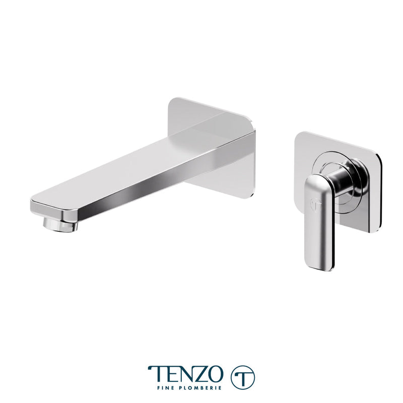 Tenzo Delano Wall Mount Lavatory Faucet Chrome - DE14-CR