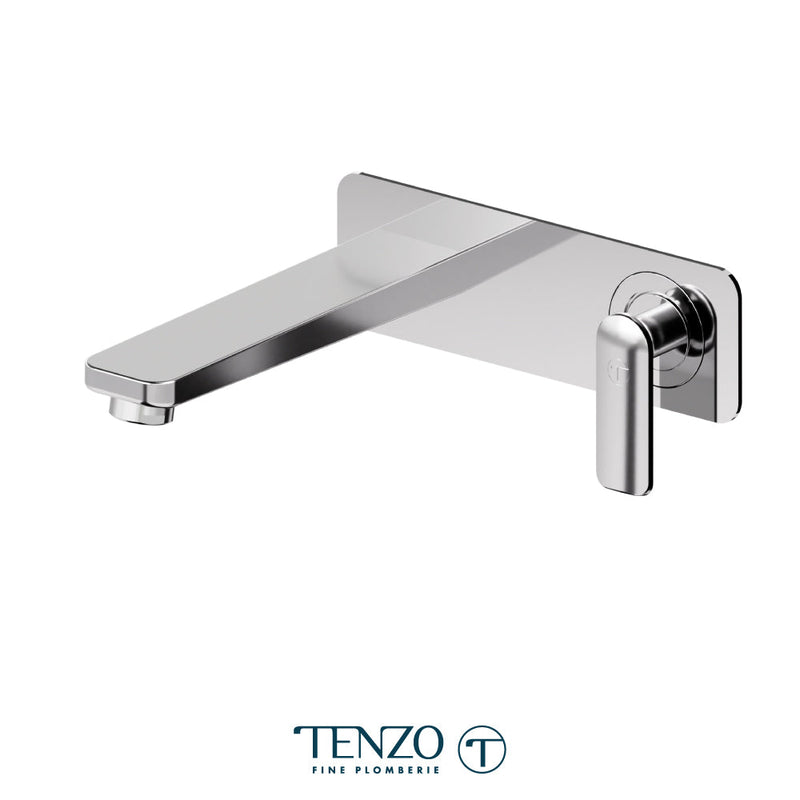 Tenzo Delano Wall Mount Lavatory Faucet Chrome - DE15-CR