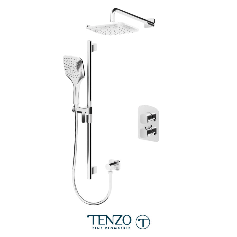 Tenzo Delano T-Box Kit 2 Functions Thermo Chrome - DET32-20114-CR