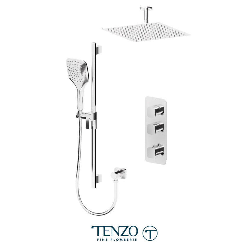 Tenzo Delano Extenza Kit 2 Functions Thermo Chrome Finish - DET42-21132-CR