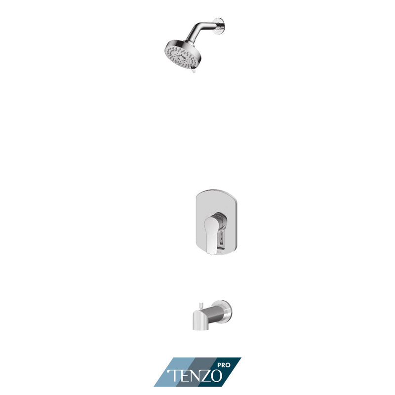 Tenzo Galia Tenzo Pro Kit 1 Function Pres Bal Chrome Finish - GAPB21-0112-CR