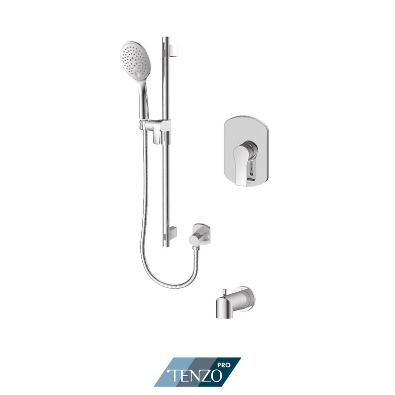 Tenzo Galia Tenzo Pro Kit 1 Function Pres Bal Chrome Finish - GAPB21-R1102-CR