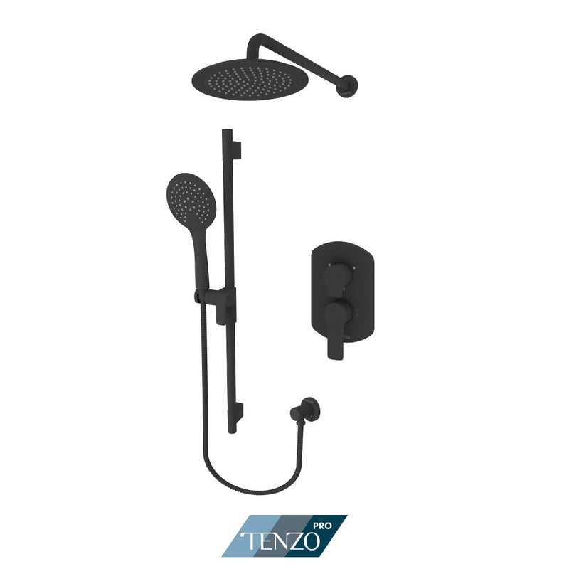 Tenzo Galia Tenzo Pro Kit 2 Functions Pres Bal Chrome Finish - GAPB22-R1130-MB