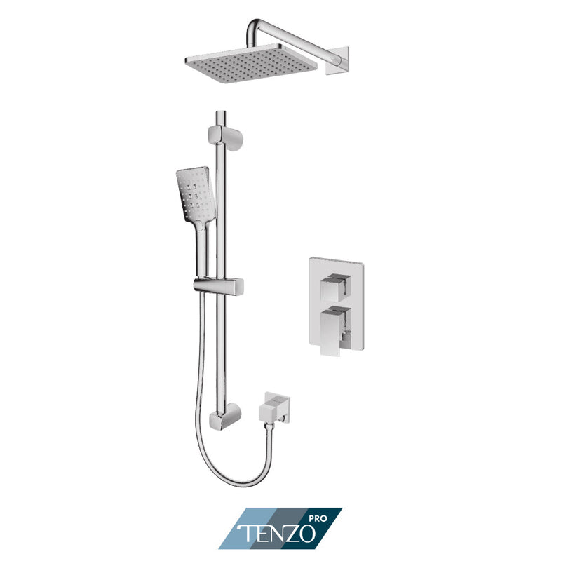 Tenzo Kalissa Tenzo Pro Kit 2 Functions Pres Bal Chrome Finish - KAPB22-1130-CR