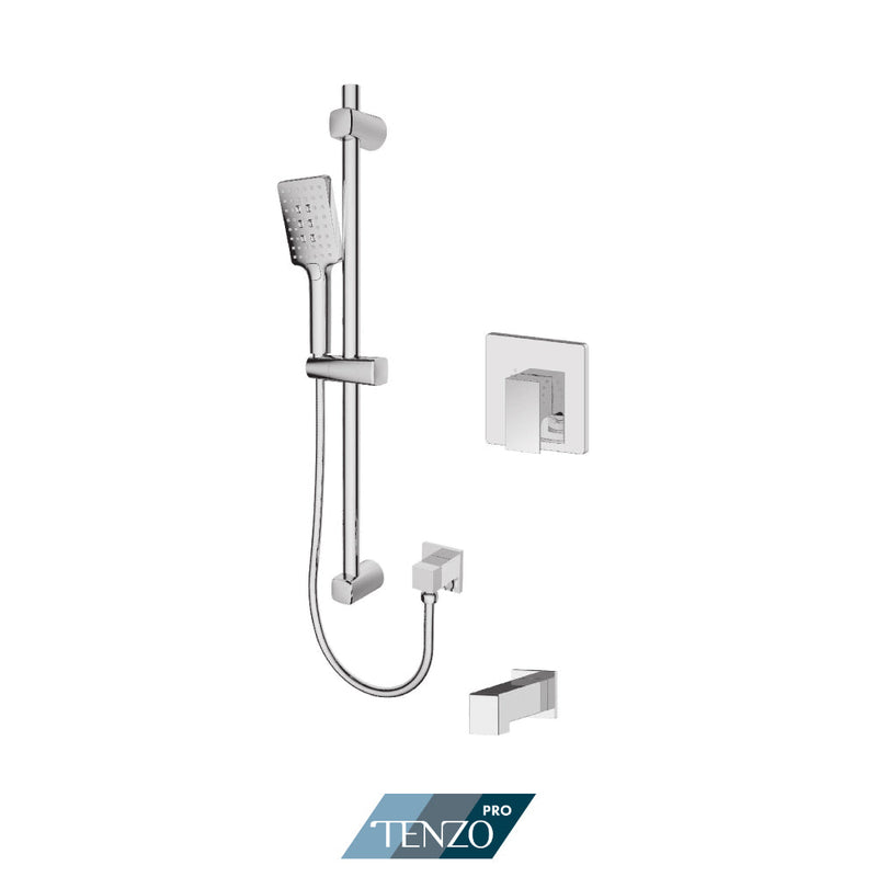 Tenzo Kalissa Tenzo Pro Kit 2 Functions Pres Bal Chrome Finish - KAPB22R-1102-CR