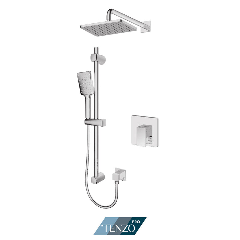 Tenzo Kalissa Tenzo Pro Kit 2 Functions Pres Bal Chrome Finish - KAPB22R-1130-CR