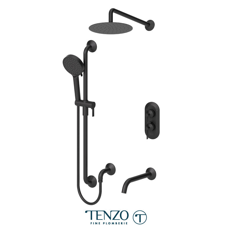 Tenzo Paloma T-Box Kit 3 Functions Thermo Matte Black - PALT33-501115-MB