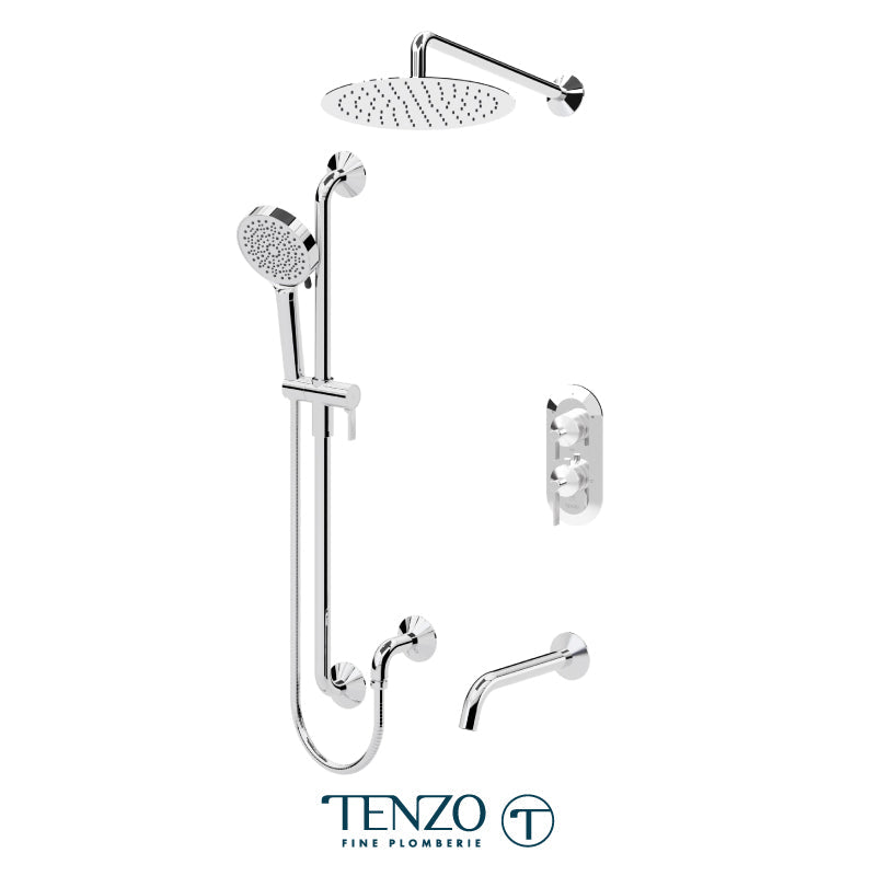 Tenzo Paloma T-Box Kit 3 Functions Thermo Chrome - PALT33-501125-CR