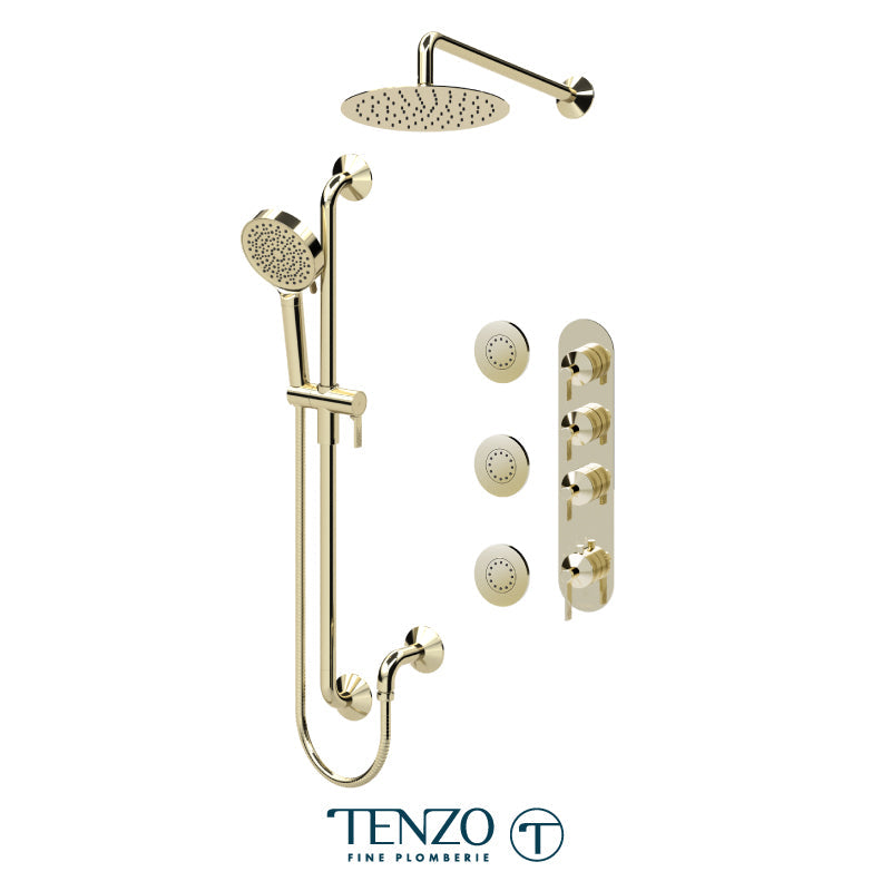 Tenzo Paloma Extenza Kit 3 Functions Thermo Champain Gold - PALT43-571168-CG