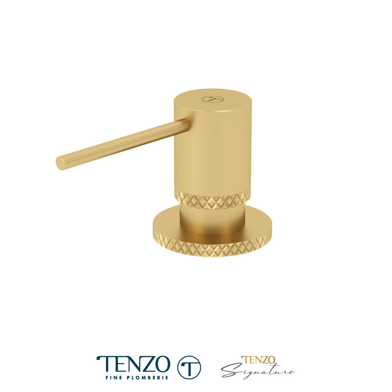 Tenzo Bellacio Soap Dispenser Brushed Gold - SD-BE-01-C-BG