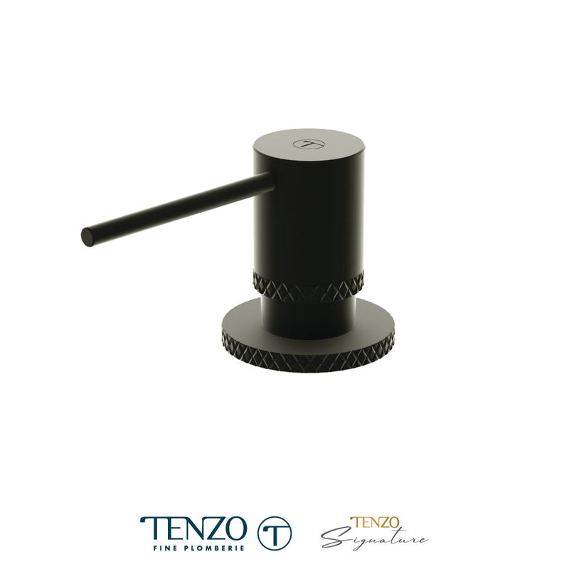 Tenzo Bellacio Soap Dispenser Matte Black - SD-BE-01-C-MB