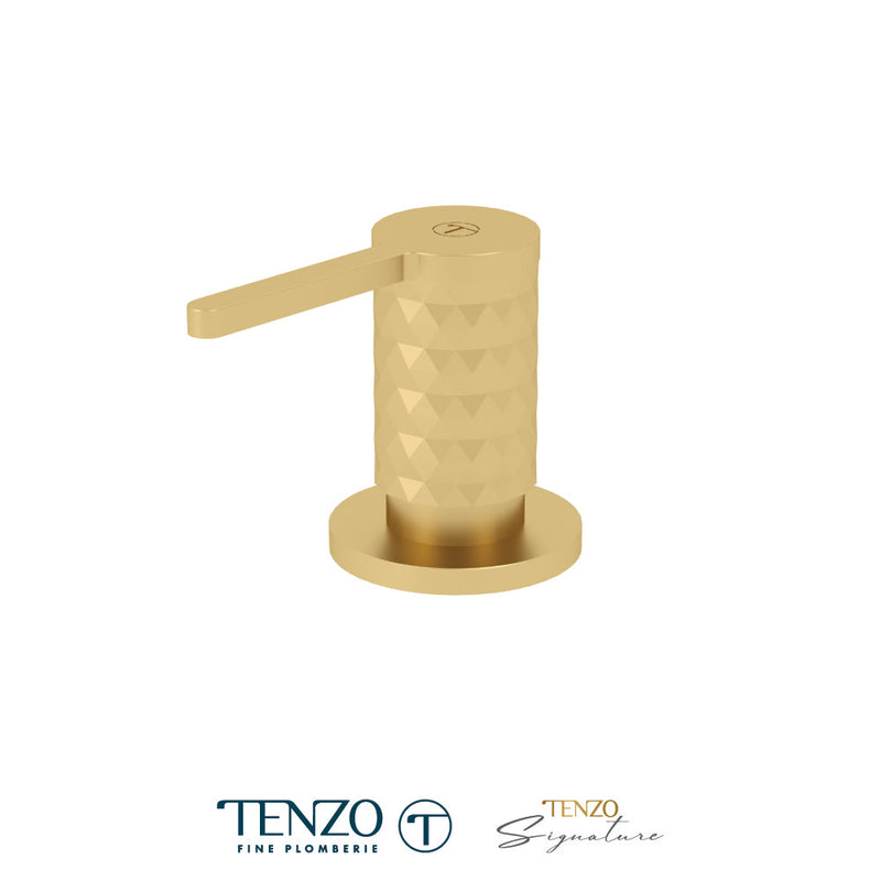 Tenzo Calozy Soap Dispenser Brushed Gold - SD-CA-01-BG