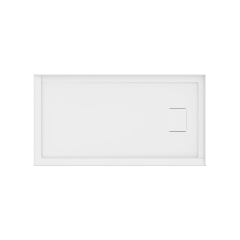 Neptune Rouge 6032 Acrylic Right Corner Shower Base in White with Right Drain – 220006-503-001-002