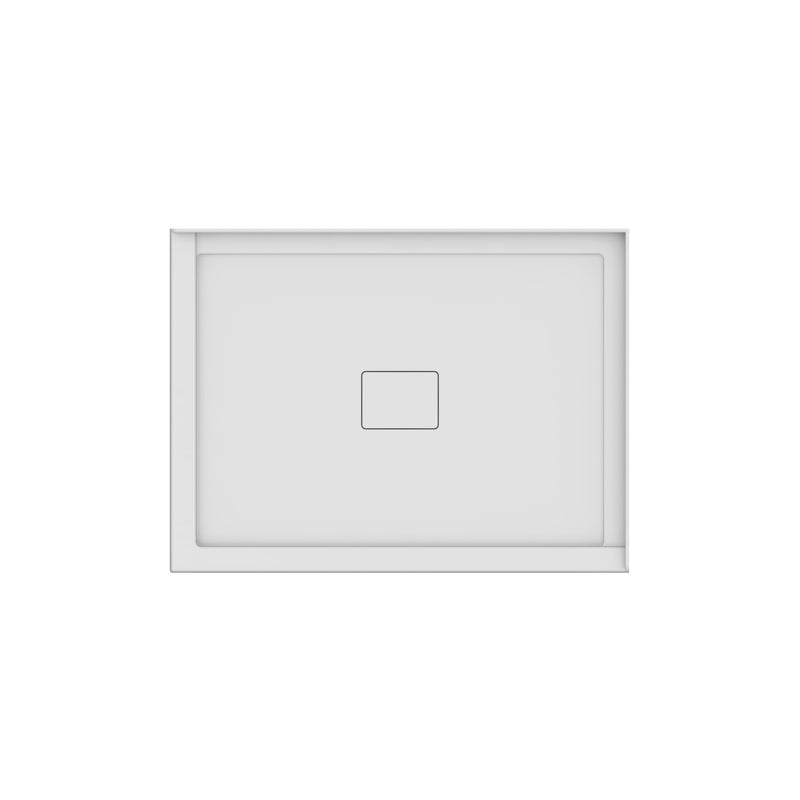 Neptune Rouge 4836 Acrylic Right Corner Shower Base in White with Center Drain – 220012-503-001-000