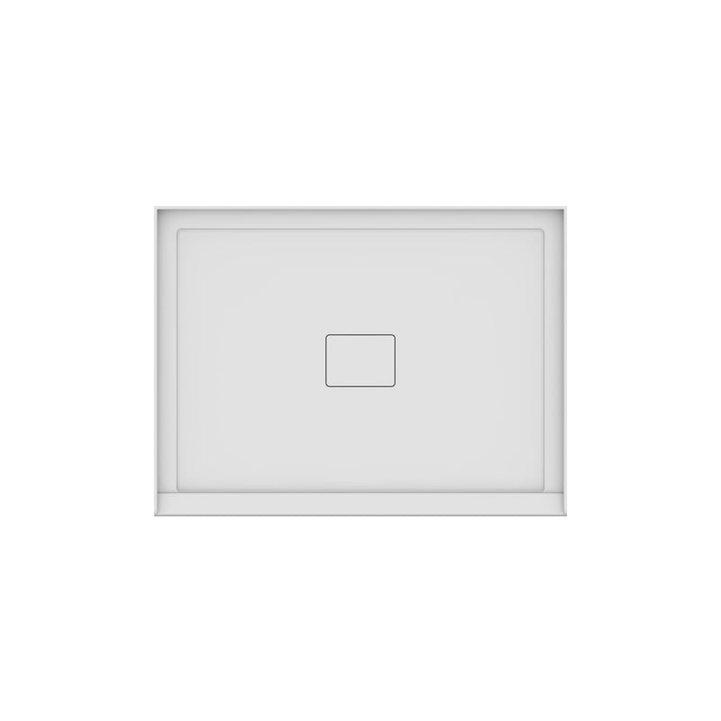 Neptune Rouge 4836 Acrylic Alcove Shower Base in White with Center Drain – 220012-501-001-000