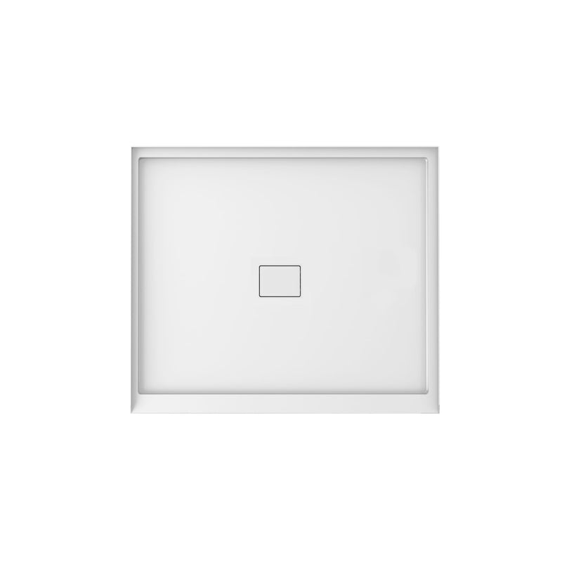 Neptune Cache 3642 Acrylic Alcove Shower Base in White with Center Drain – 220094-501-001-000