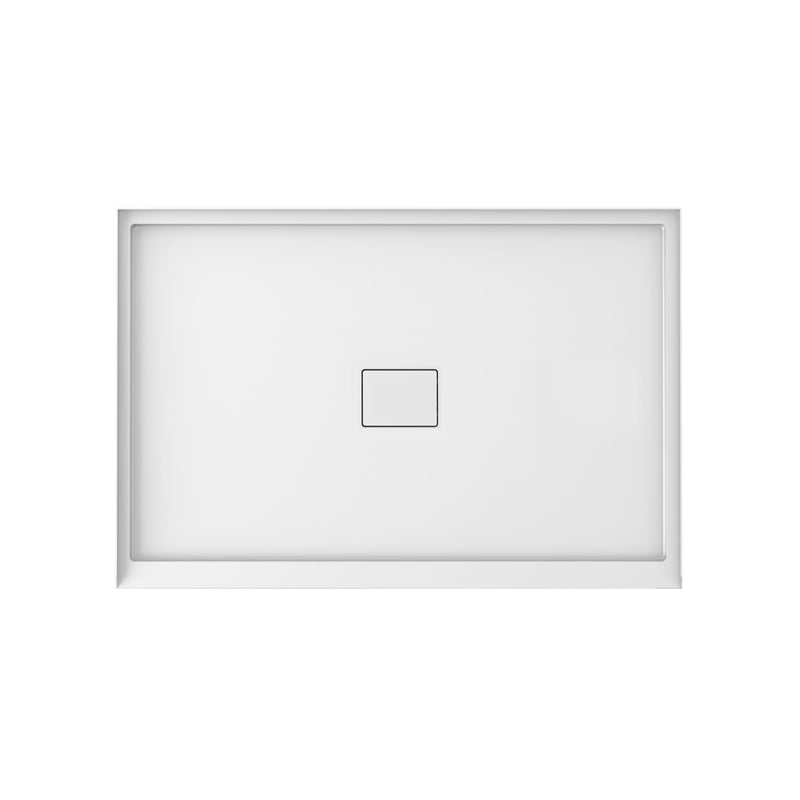 Neptune Cache 3648 Acrylic Alcove Shower Base in White with Center Drain – 220092-501-001-000