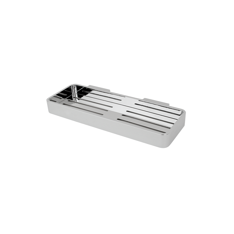 Rubi Maya Rectangular Soap-Holder Chrome - RMA911CP
