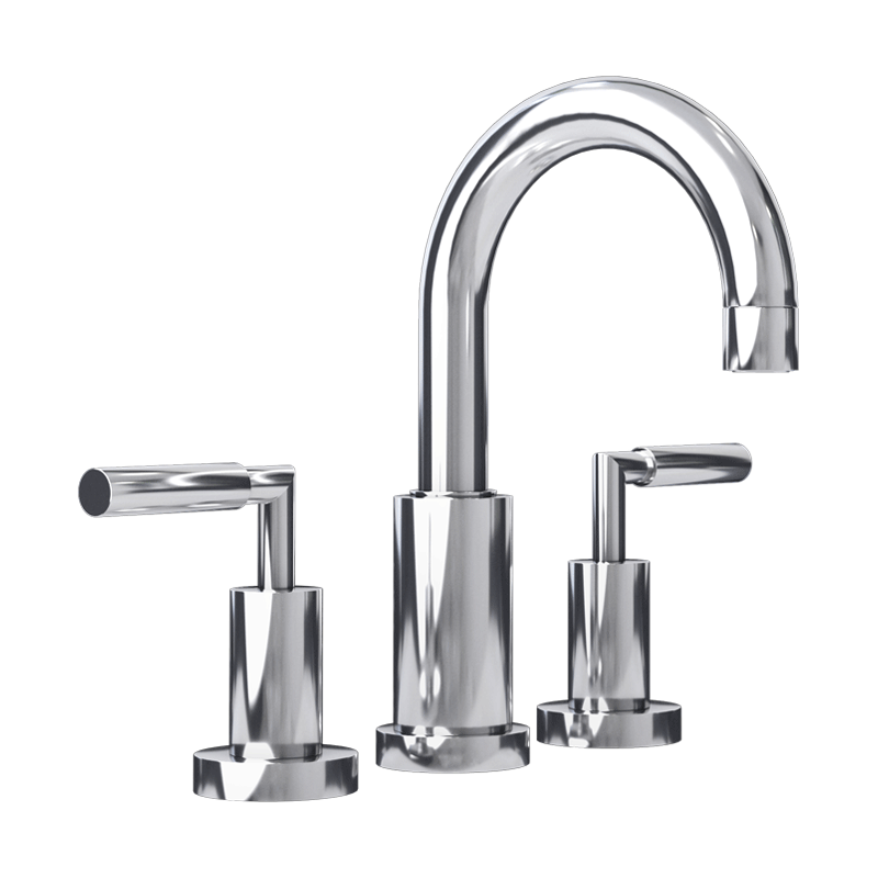 Rubi Dana Widespread Lav. Faucet With Push Drain Chrome - RCA18DCC
