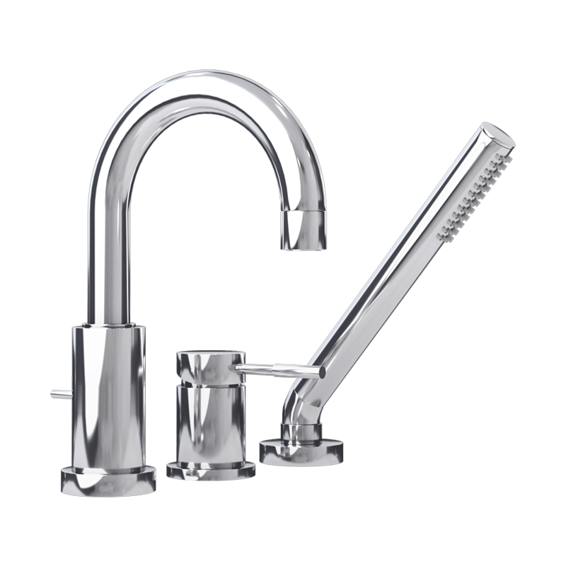 Rubi Dana Deck Mount Tub Faucet Chrome - RCA23DCC