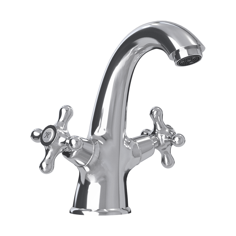 Rubi Jade Single Hole Lav. Faucet With Push Drain Chrome - RJA11CC