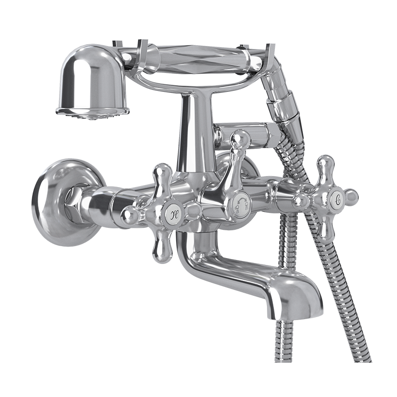 Rubi Jade Wall Mount Tub Faucet Chrome - RJA32CC