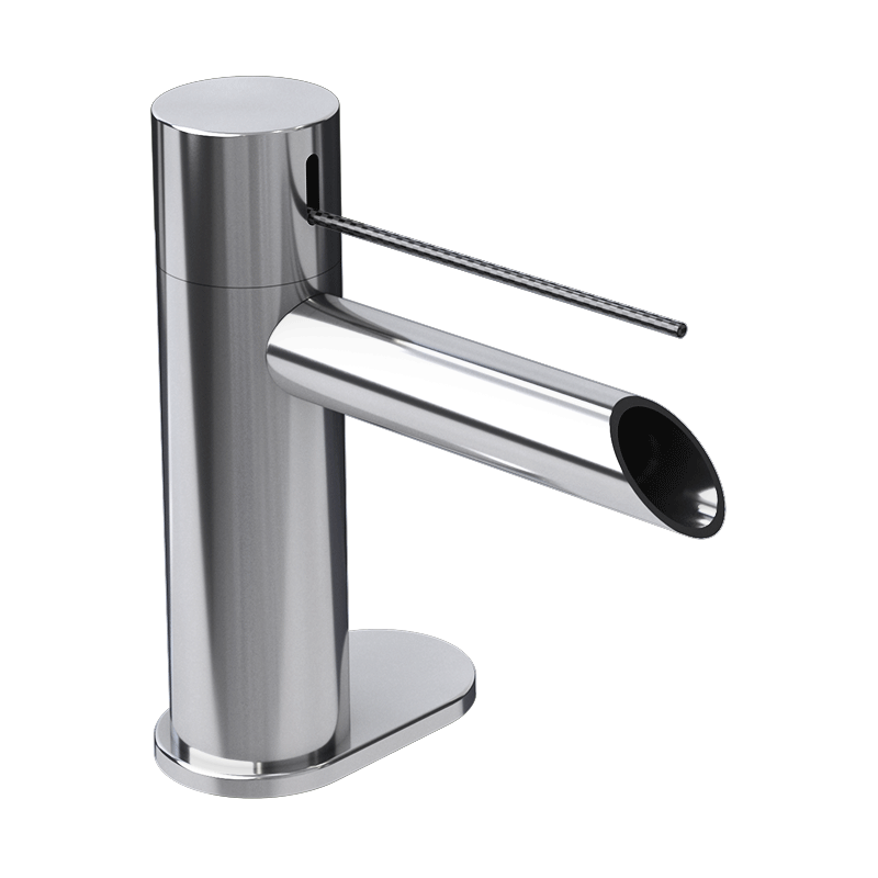 Rubi Kronos Single Hole Lav. Faucet With Push Drain Chrome - RKR11CC