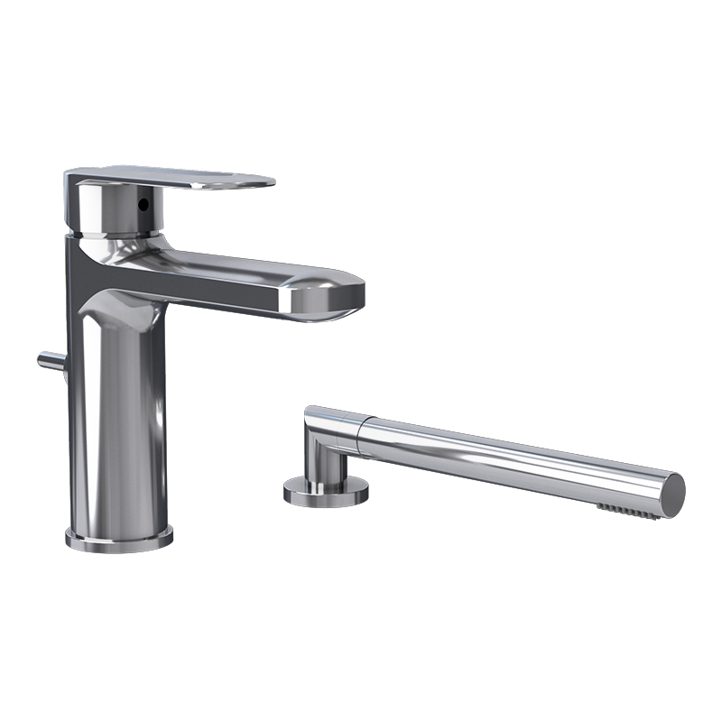 Rubi Myrto Deck Mount Tub Faucet Chrome - RMY22DCC