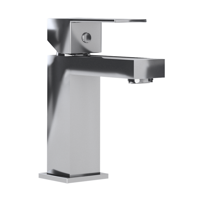 Rubi Quatro Single Hole Lav. Faucet With Push Drain Chrome - RQT11BCC