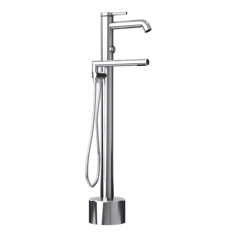 Rubi Vertigo Freestanding Tub Faucet Chrome - RVT21XDCC