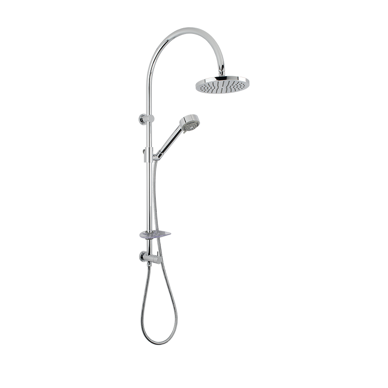 Rubi Luvia Round Shower Column Chrome - RLU4103CC