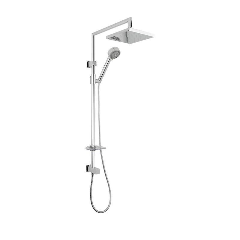 Rubi Luvia Square Shower Column Chrome - RLU4203CC