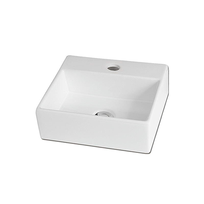 Rubi Yuki 13" Rectangular Single Hole Vessel Sink White – RKN1000MBL