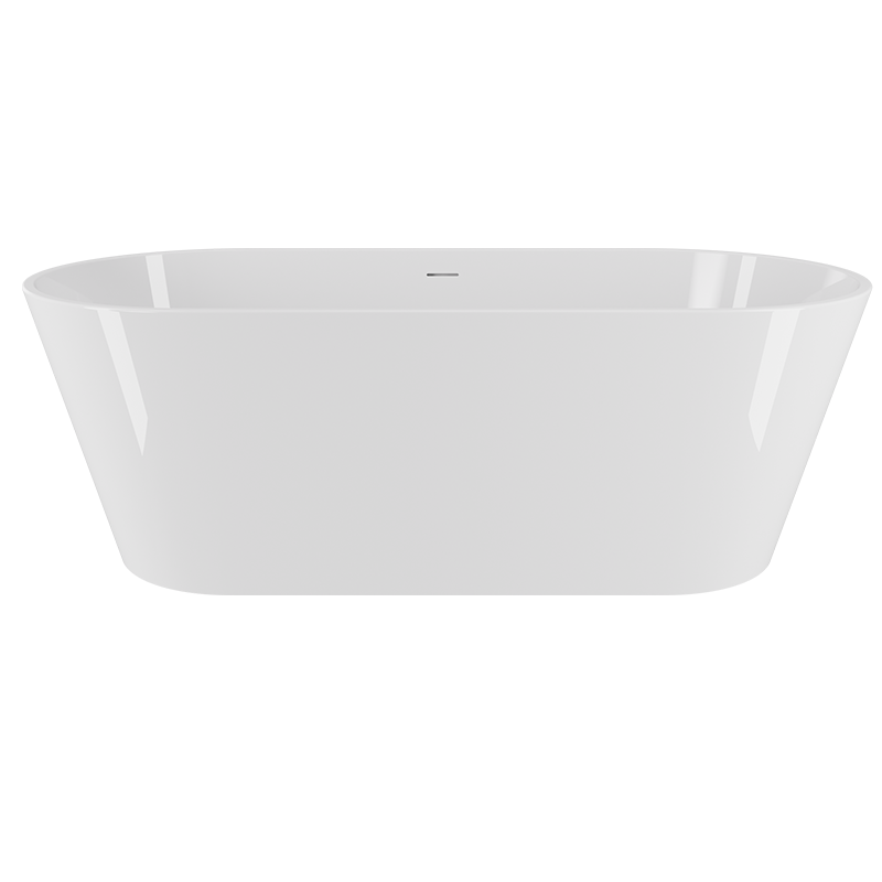 Rubi Sereno 67" Freestanding Bathtub White – RSE170-1BL