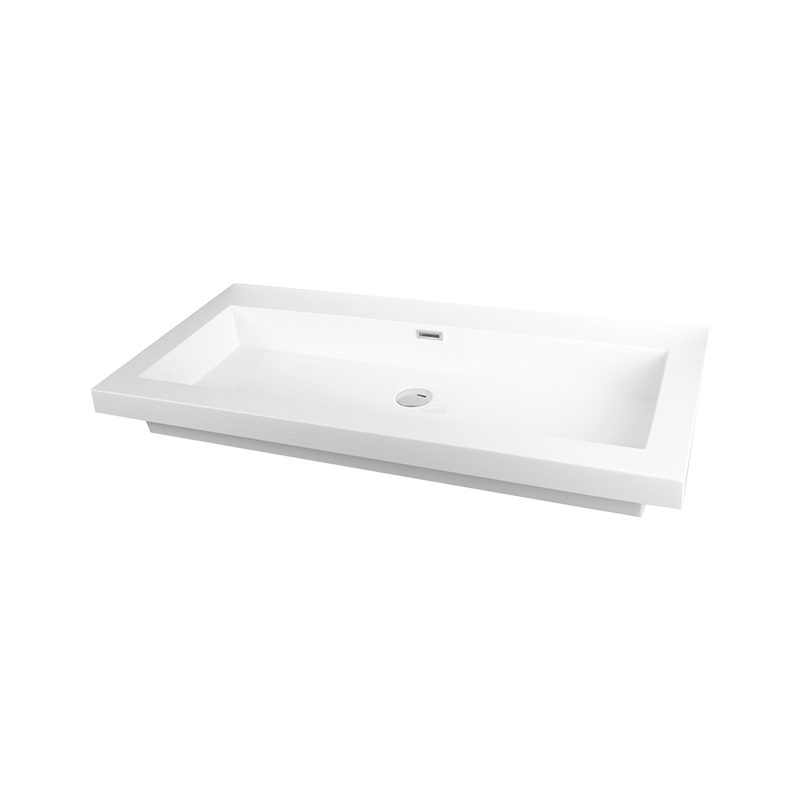 Rubi Arto 40" Drop-In Composite Sink White – RTOL100BL