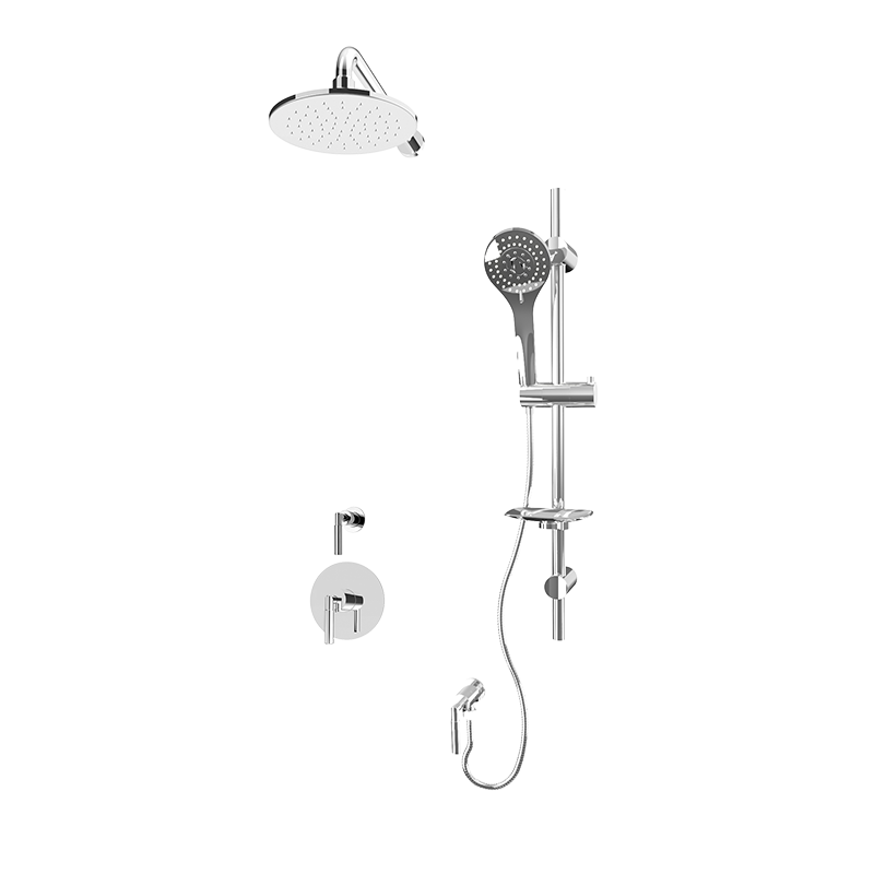 Rubi Dana 3/4" Thermostatic Two Function Shower System Chrome - RCA911D-1CC