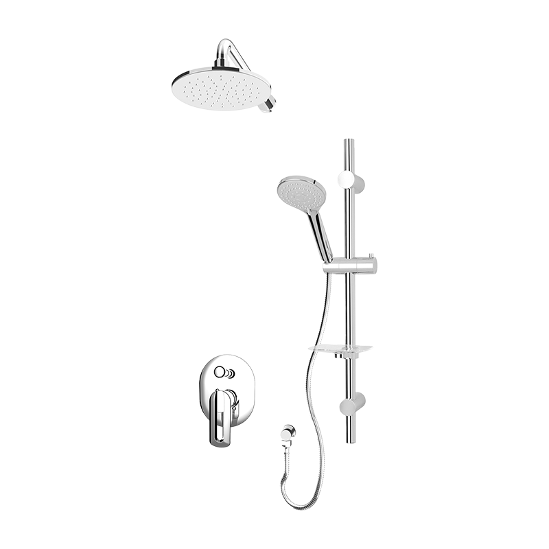 Rubi Myrto Pressure Balance Two Function Shower System Chrome - RMY715CC
