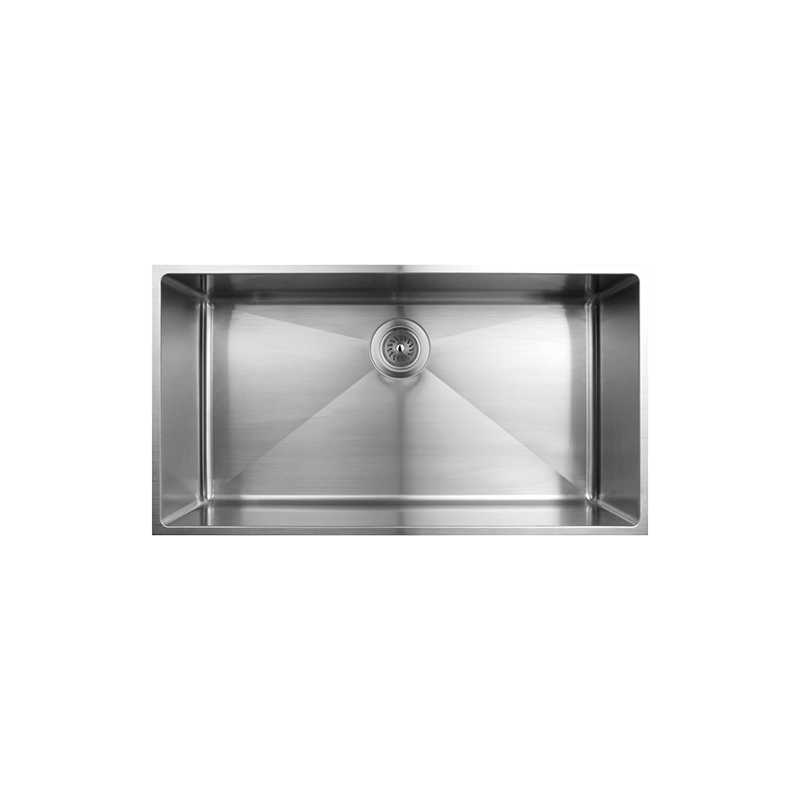 Rubi Merlot 32" Single Bowl Undermount Kitchen Sink Stainless Steel – RME800S