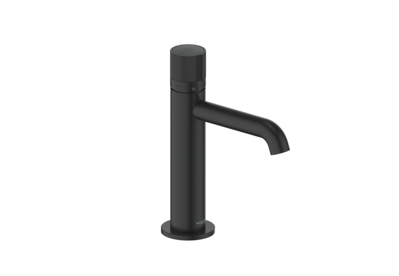 Vogt Mond Single-Hole Bathroom Sink Faucet with Pop-Up Drain – Matte Black – BF.MD.1001.MB