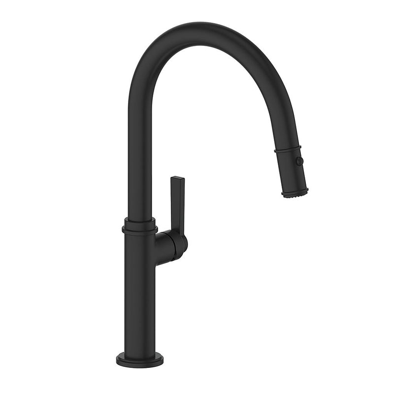 Vogt Zehn Pull-Down Kitchen Faucet – Matte Black – KF.16ZN.1112.MB