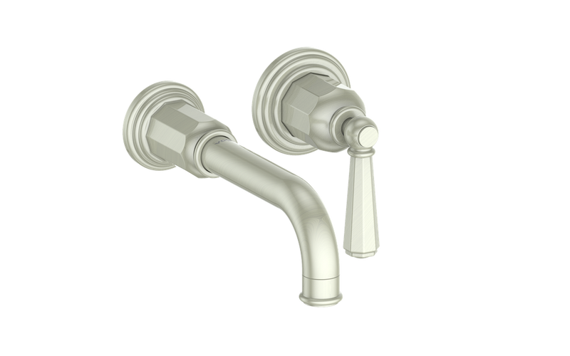 Vogt Carinthia Wall-Mount Bathroom Sink Faucet – Brushed Nickel – BF.C2.1410.BN