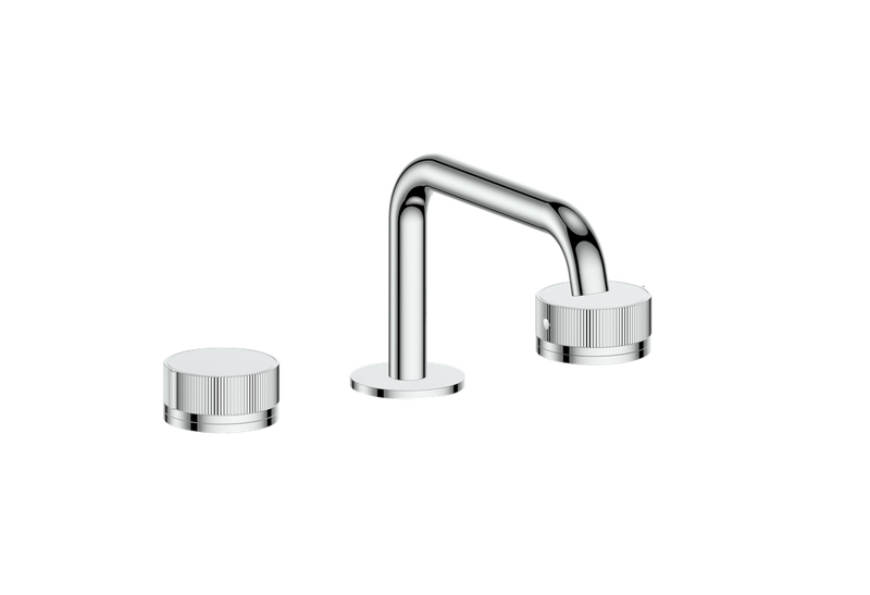 Vogt Mond 8" Widespread Bathroom Sink Faucet with Pop-Up Drain – Chrome – BF.M1.1321.CC