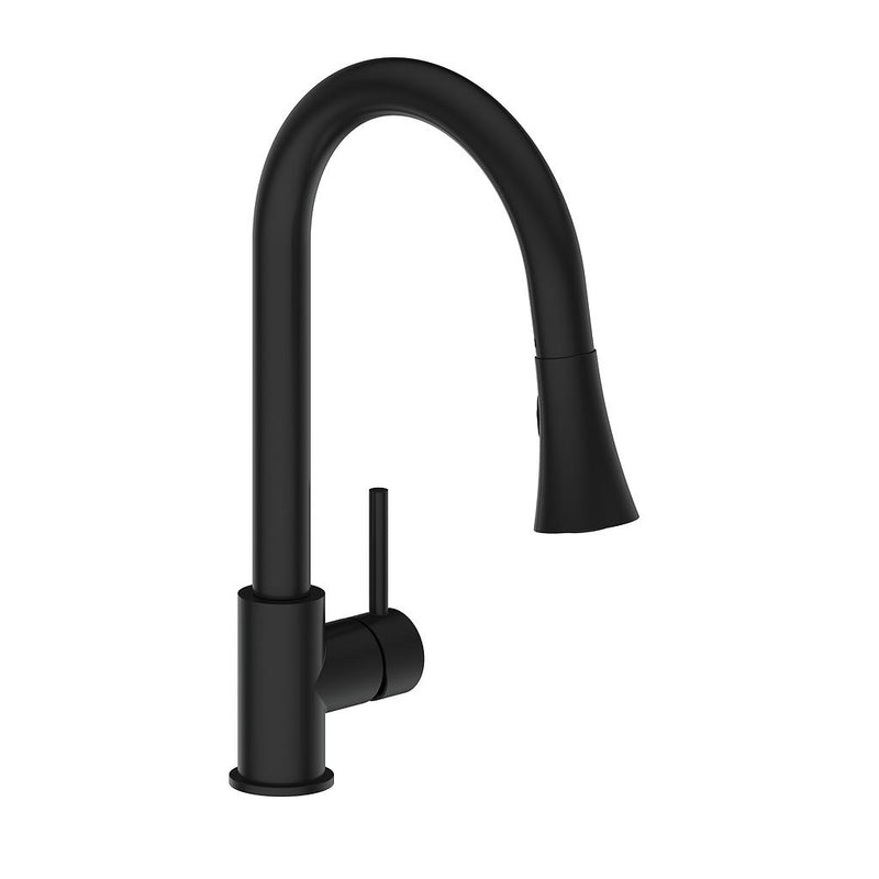 Vogt Traun C Pull-Down Kitchen Faucet – Matte Black – KF.16TN.0103.MB
