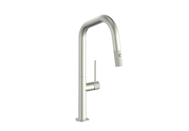 Vogt Drava 16" Pull-Down Kitchen Faucet – Stainless Steel – KF.16D2.1214.SS