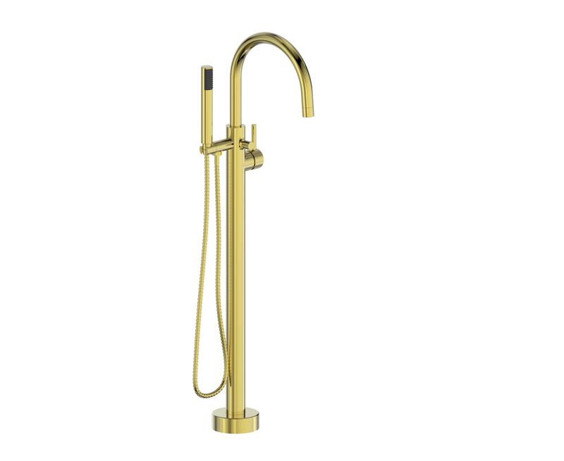 Vogt Worgl Freestanding Tub Filler – Brushed Gold – BF.WL.2100.BG