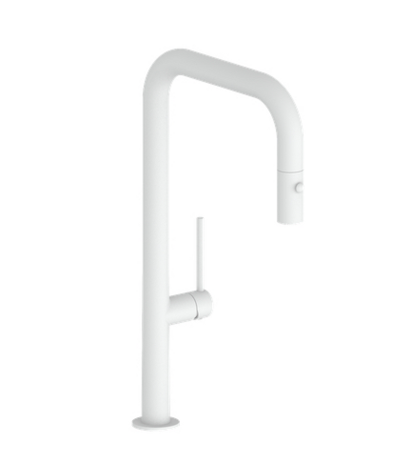 Vogt Dornbirn 16" Kitchen Faucet – Matte White – KF.16D3.0204.MW