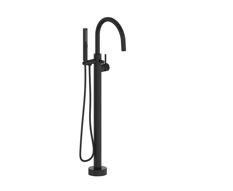 Vogt Drava Freestanding Tub Filler – Matte Black – BF.DA.2100.MB