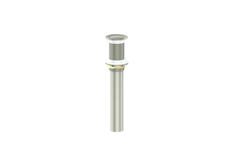 Vogt Standard Pop-Up Drain Without Overflow – Brushed Nickel – PU.100.BN